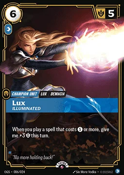 Lux Illuminated - OGS-006-p - Promotional Cards - Riftbound card